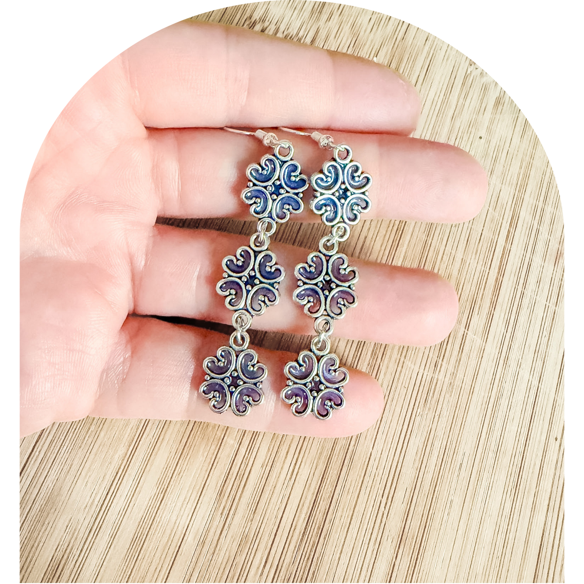 Nativity of Mary Birthday Earrings