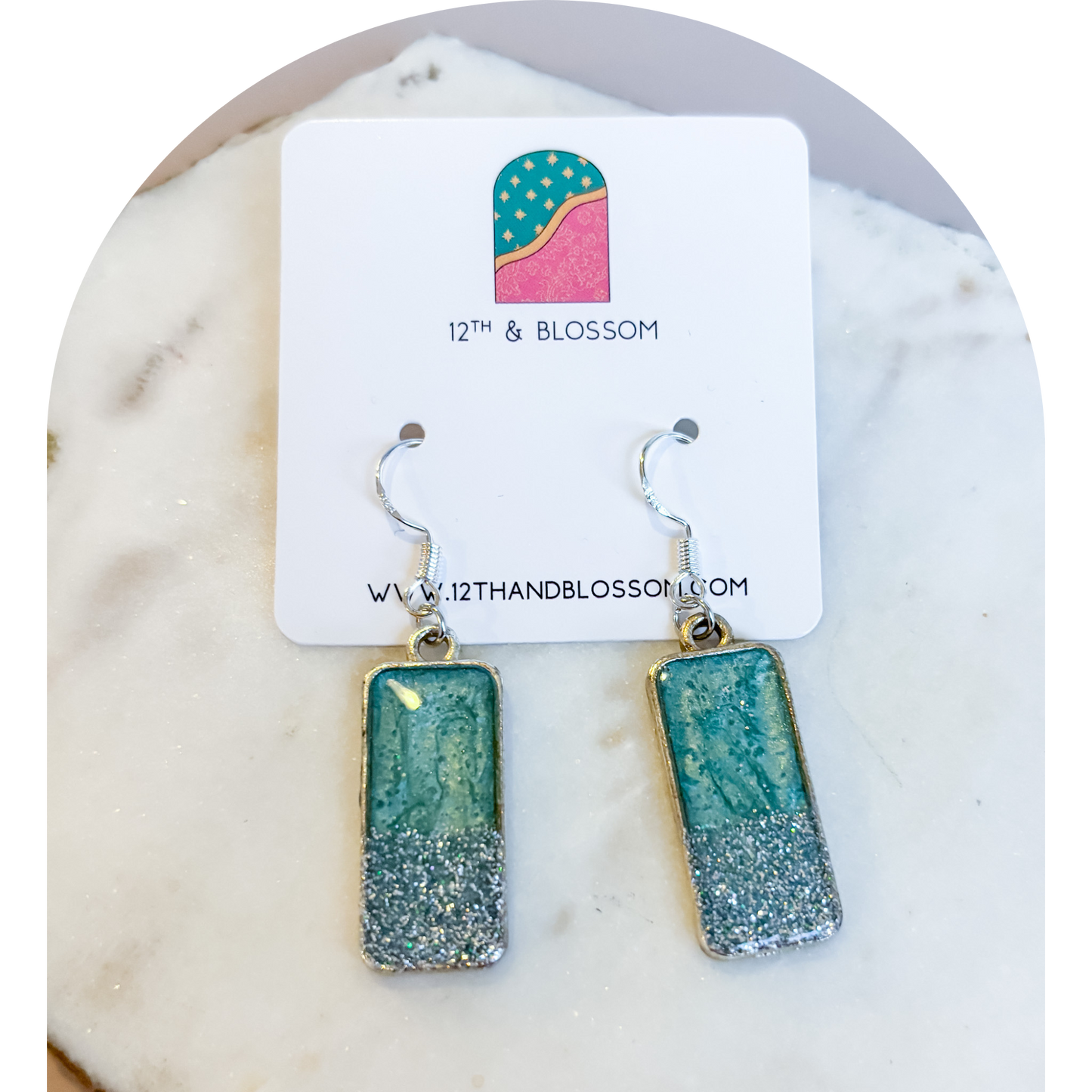 Green and Silver Pillar (One Off)