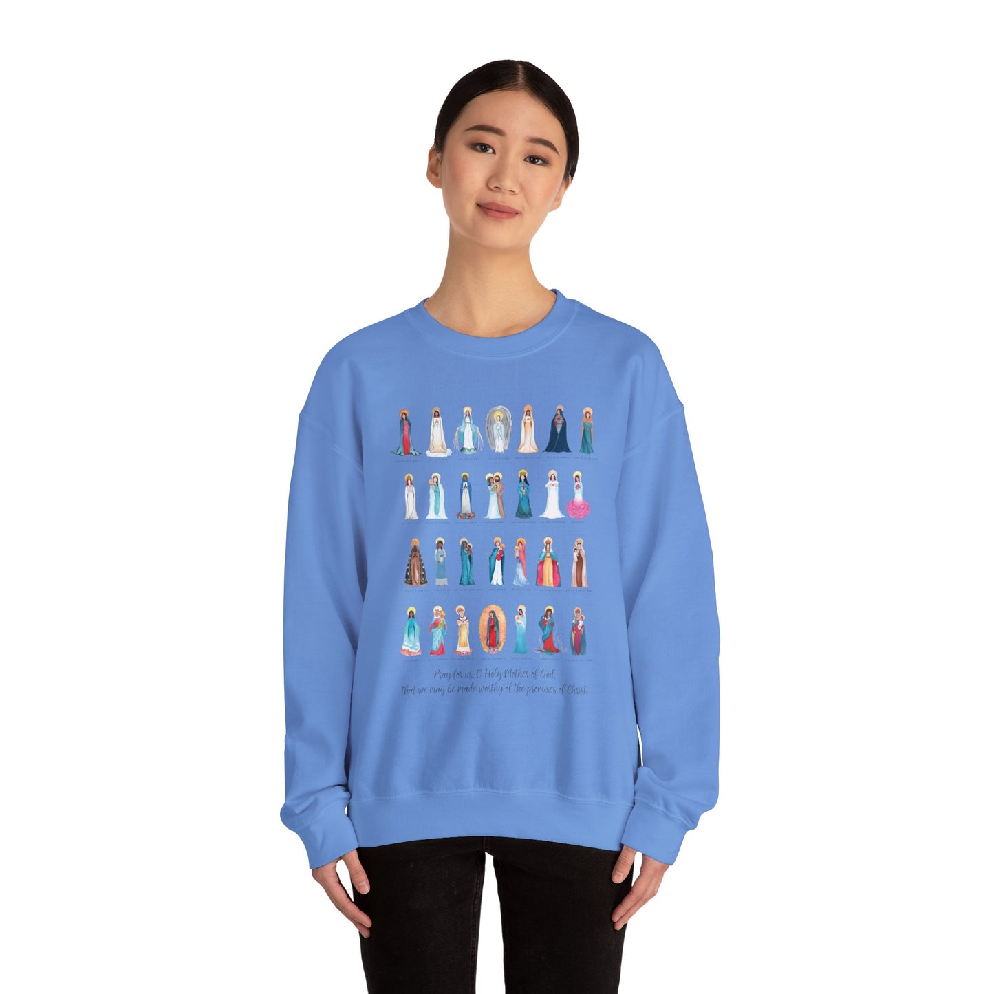 Titles of Mary Crewneck Sweatshirt
