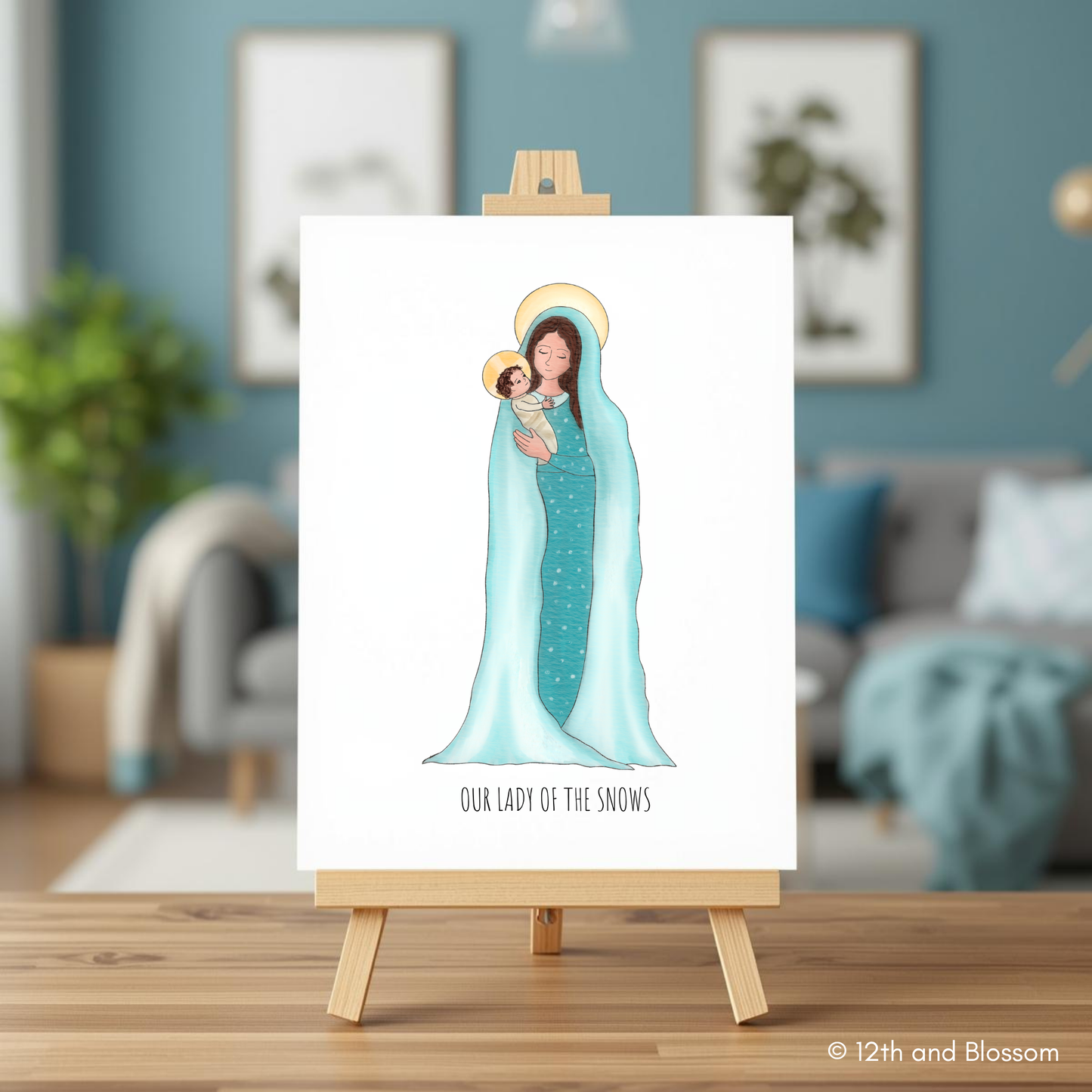 Art Print - Our Lady of the Snows