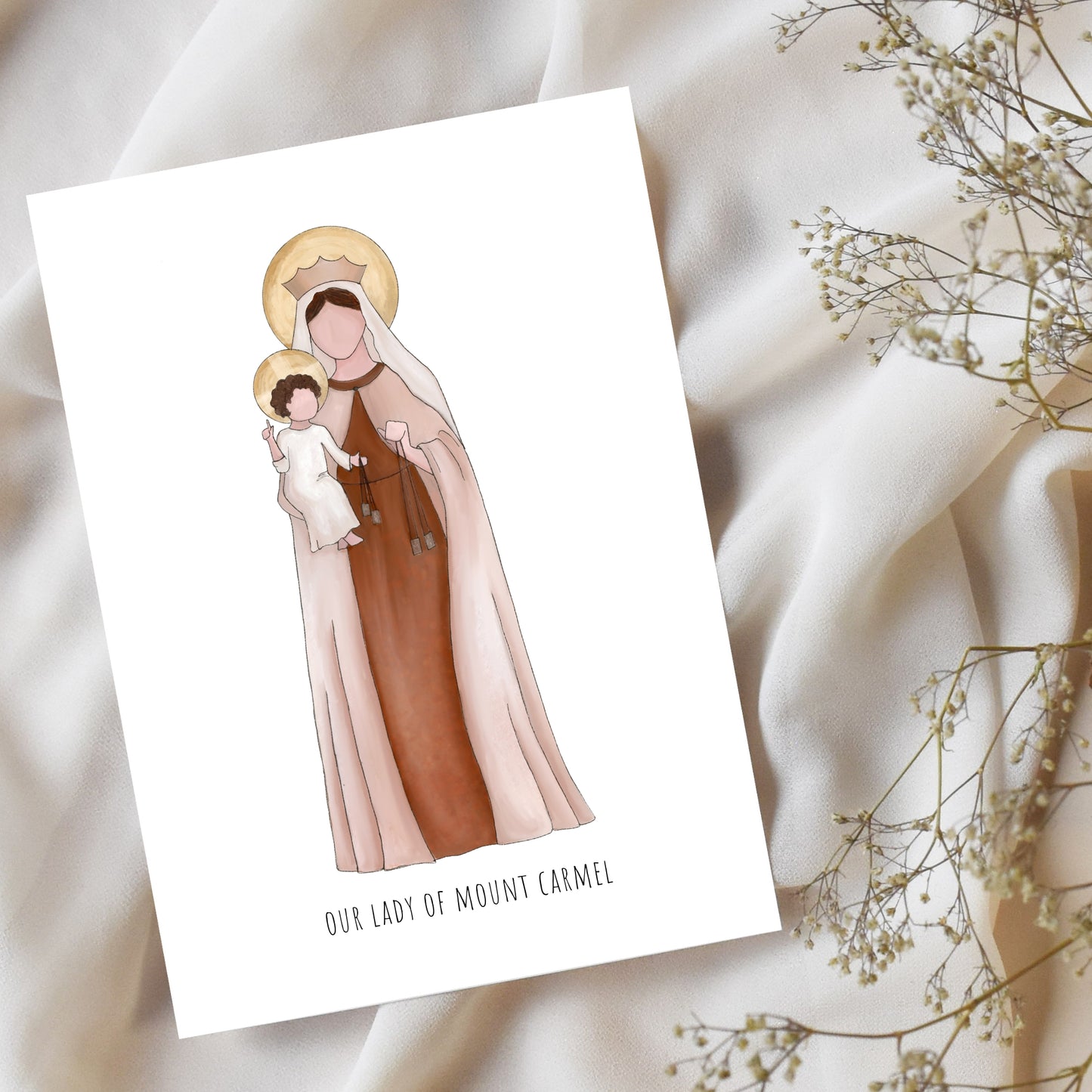 Art Print - Our Lady of Mount Carmel