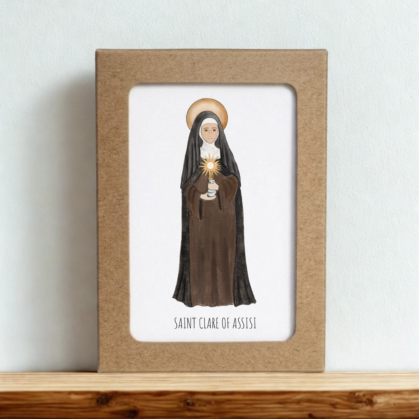 Saint Clare Blank Notecards Set of 10