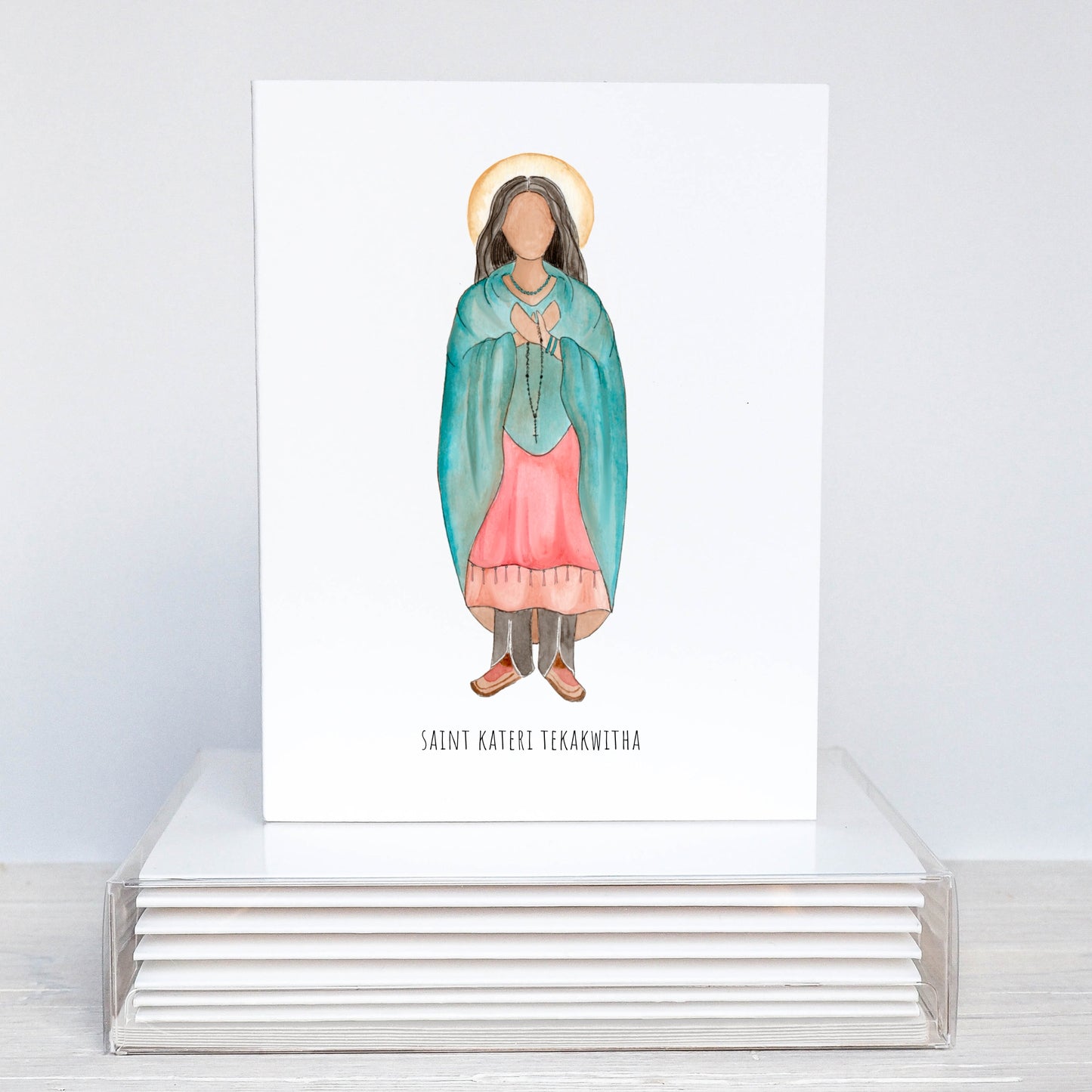 Blank Note Cards - Saint Kateri of Tekakwitha