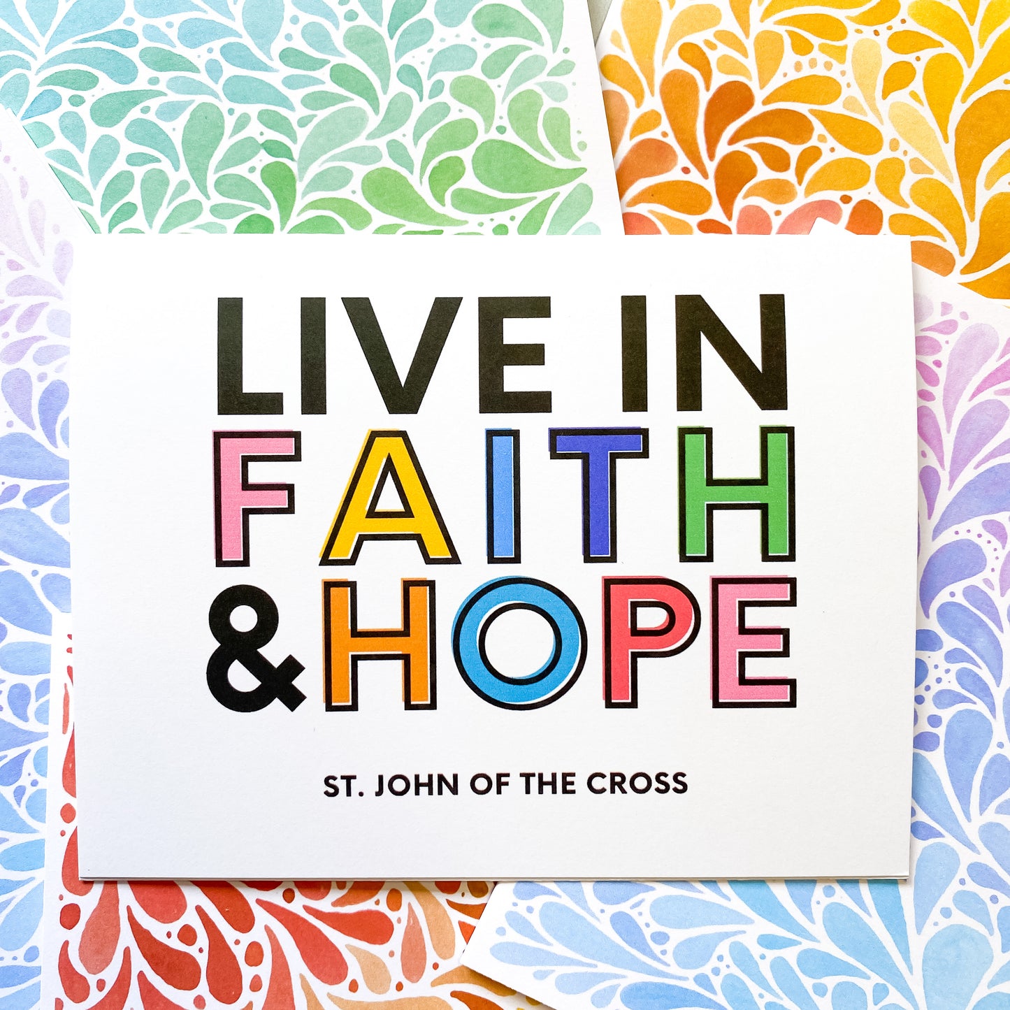 Hope From the Saints Notecards