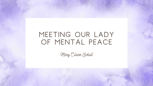 Meeting Our Lady of Mental Peace