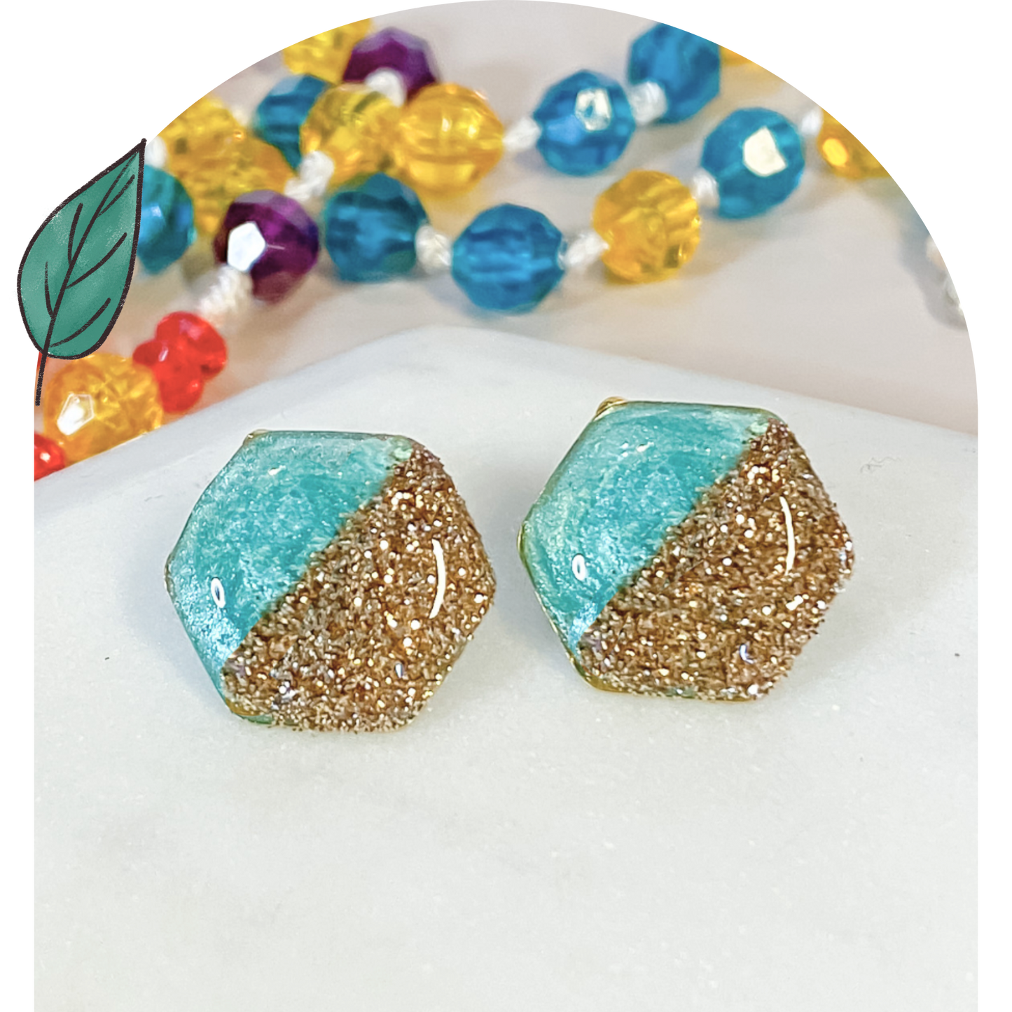 Earrings - Guadalupe Studs