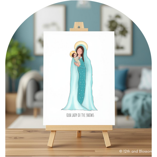 Art Print - Our Lady of the Snows
