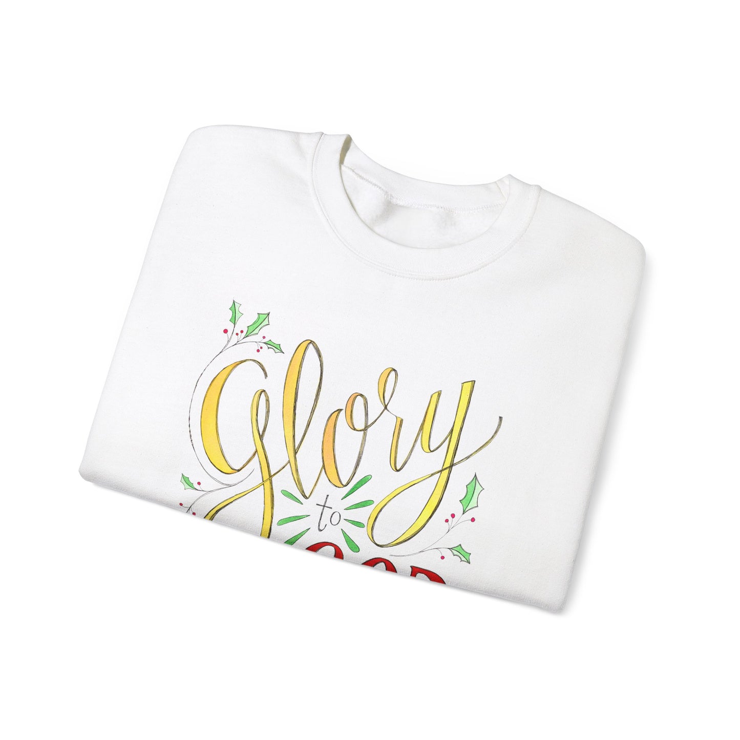 Glory to God in the Highest - Unisex Heavy Blend™ Crewneck Sweatshirt