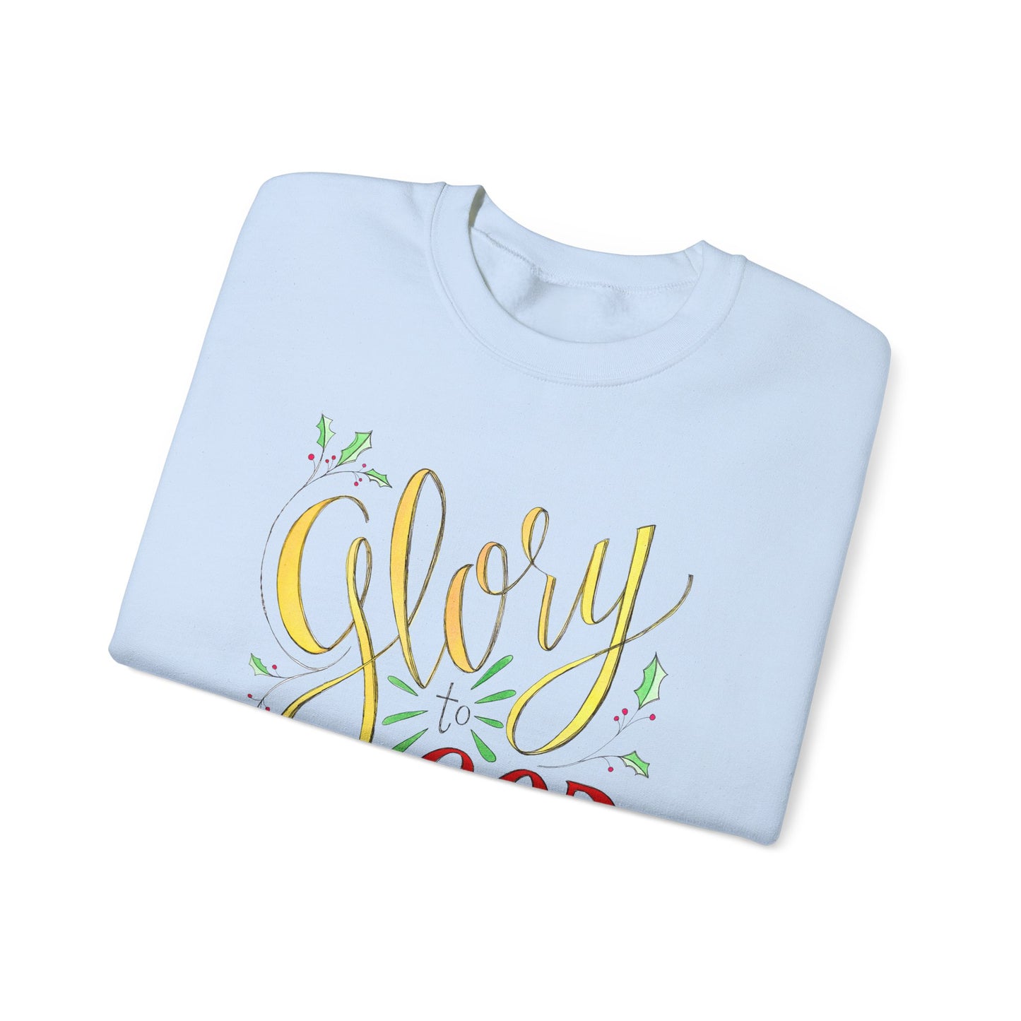 Glory to God in the Highest - Unisex Heavy Blend™ Crewneck Sweatshirt