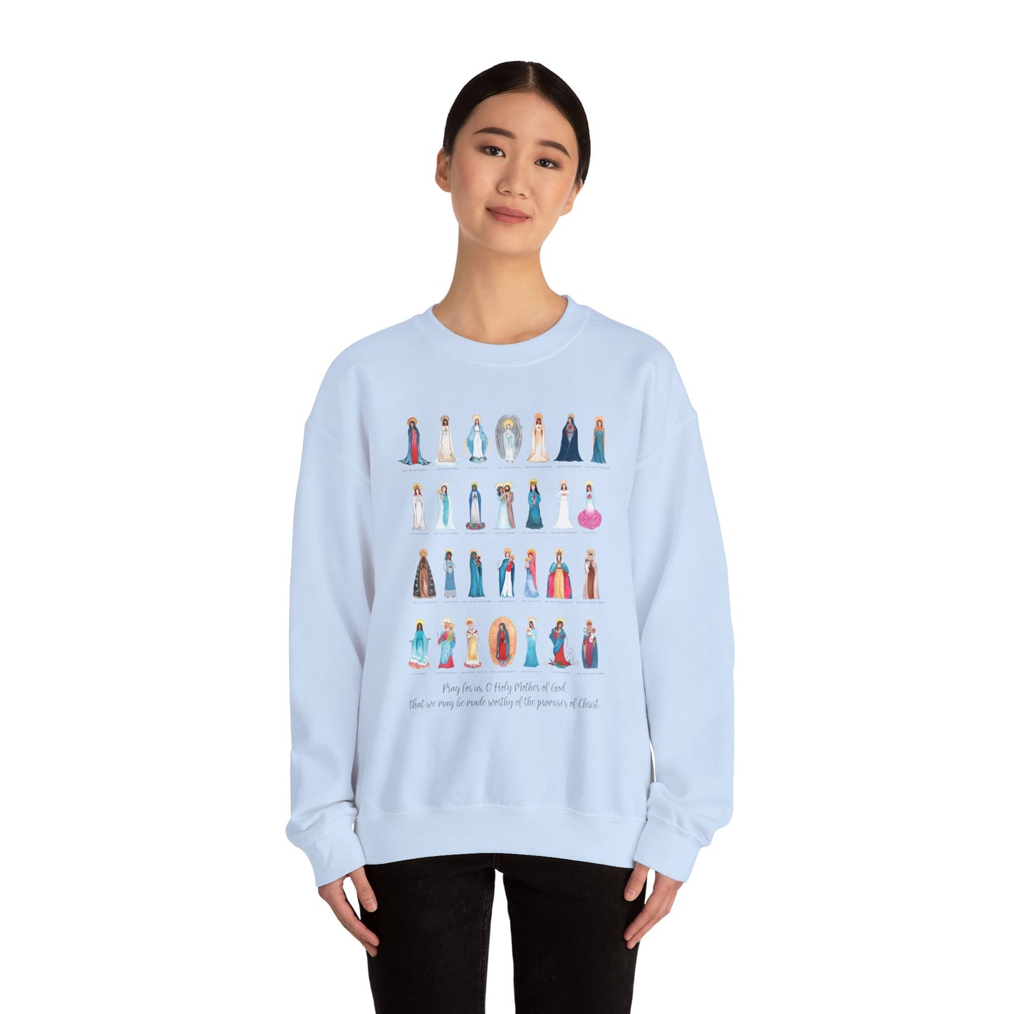 Titles of Mary Crewneck Sweatshirt