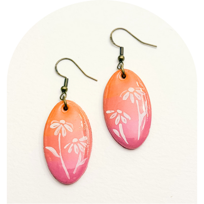 Earrings - Daisies (One Off)