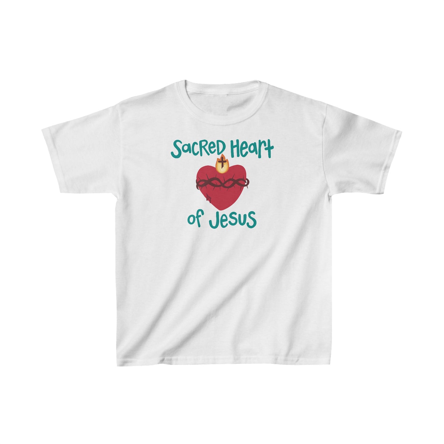 Sacred Heart of Jesus Kids Heavy Cotton™ Tee