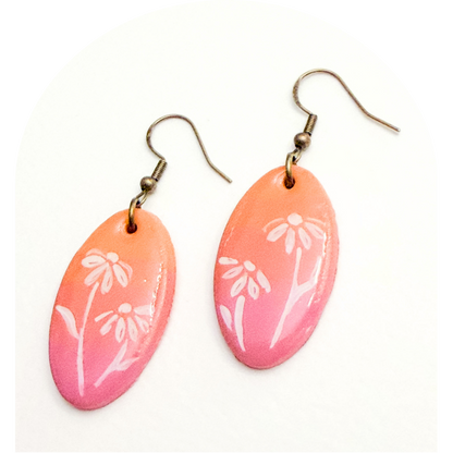 Earrings - Daisies (One Off)