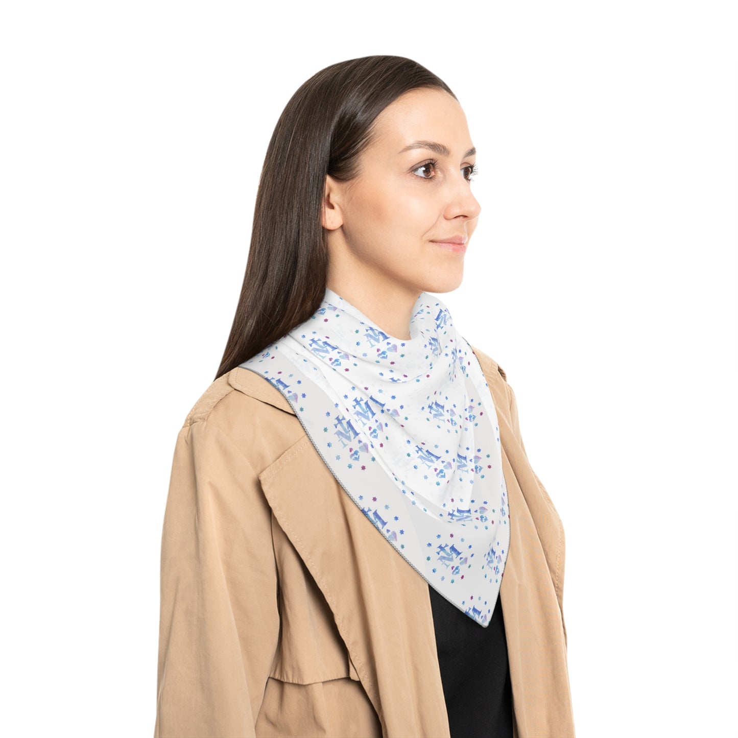 Miraculous Medal Poly Scarf