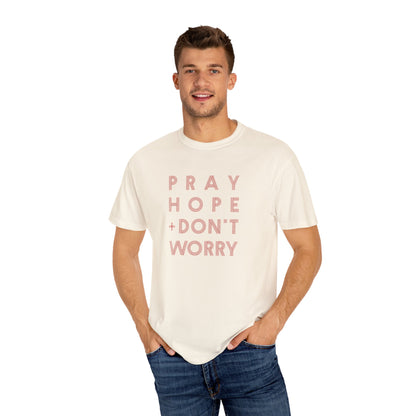 St. Padre Pio Pray Hope and Don't Worry Unisex T-shirt