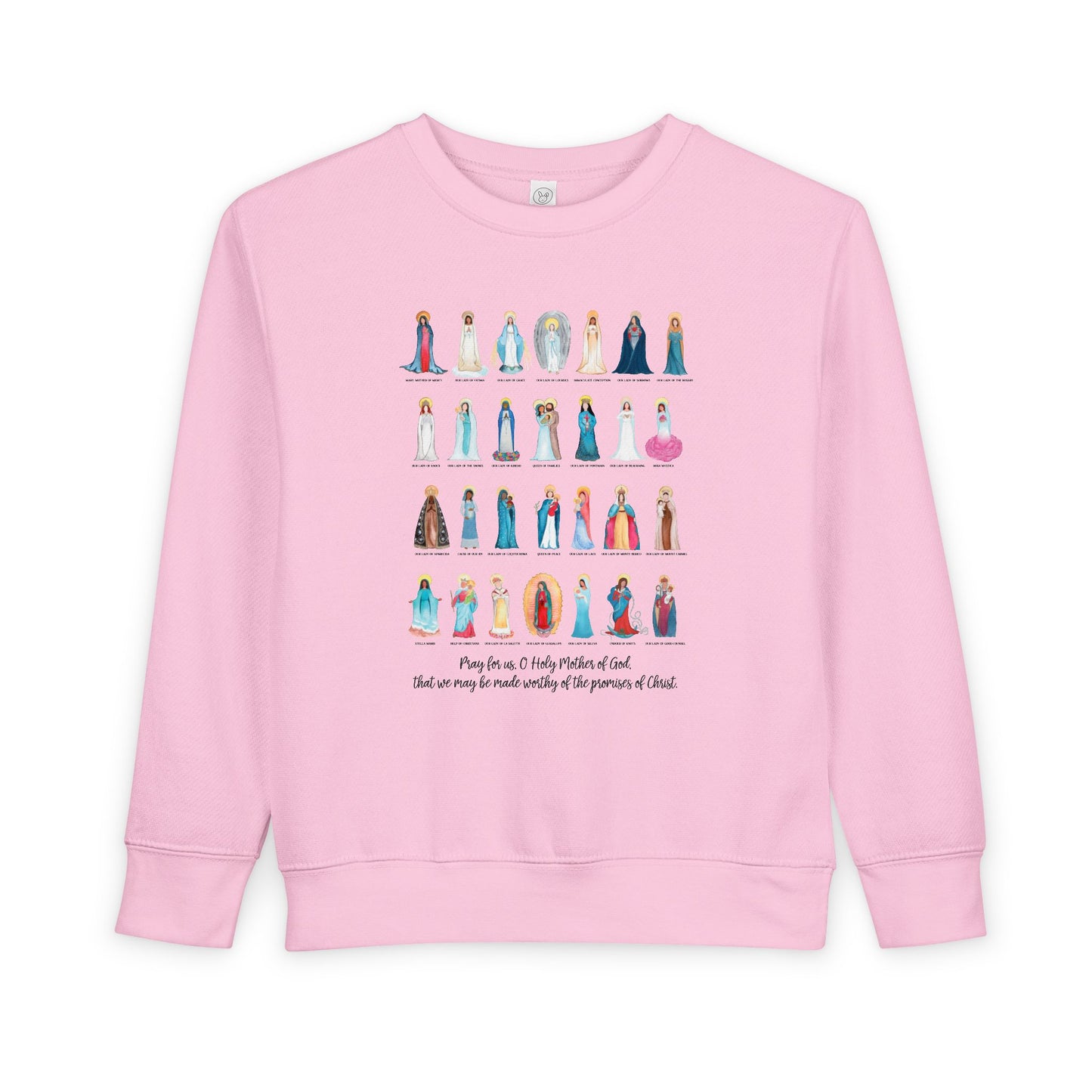 Titles of Mary Toddler Sweatshirt