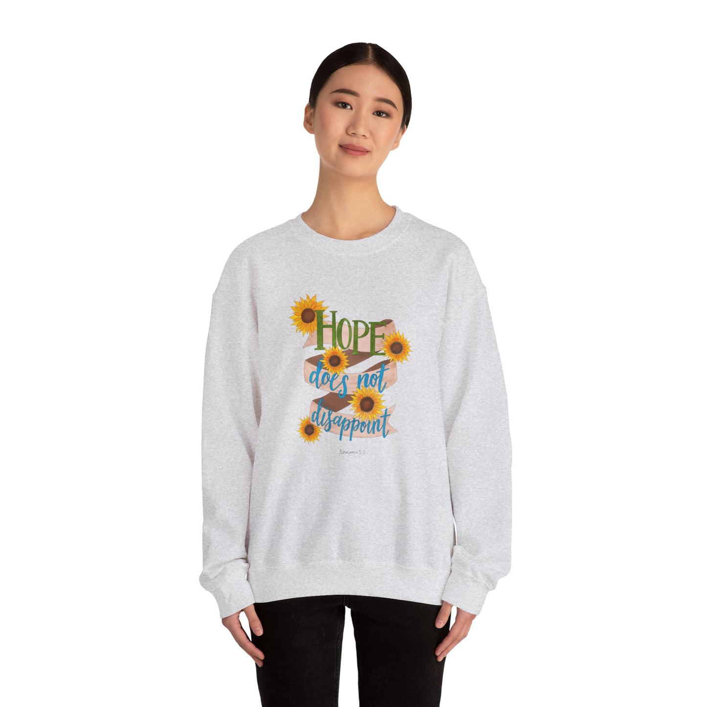 Hope Does Not Disappoint Crewneck Sweatshirt