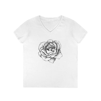 Fiat Floral V-Neck T-Shirt