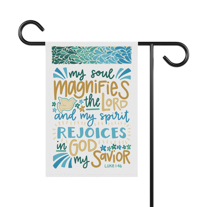 Magnificat Garden Flag