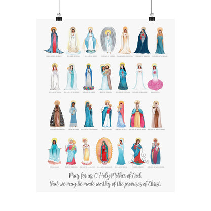 Matte Vertical Posters