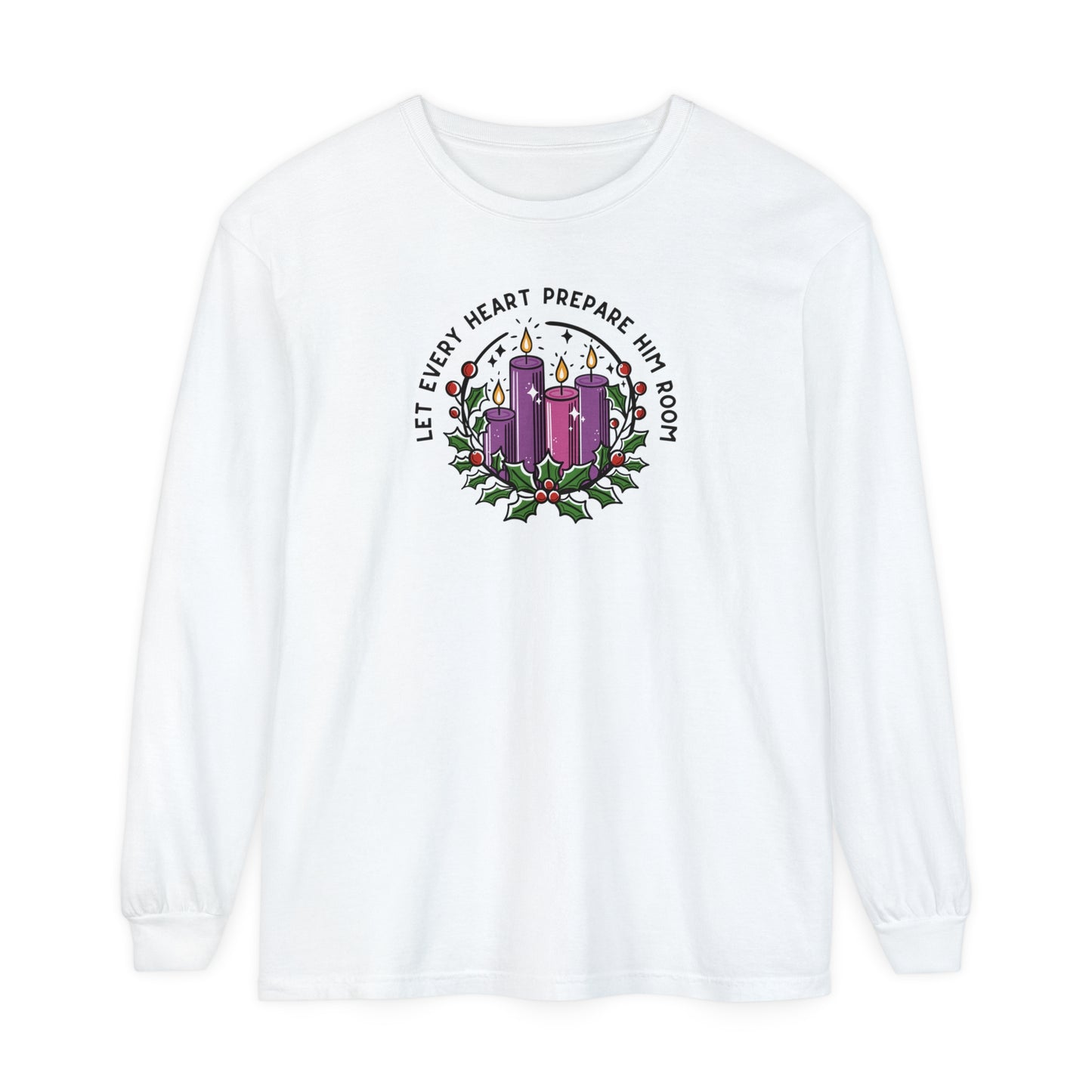 Let Every Heart Prepare Him Room Long Sleeved Tee