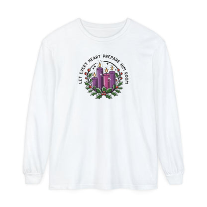 Let Every Heart Prepare Him Room Long Sleeved Tee