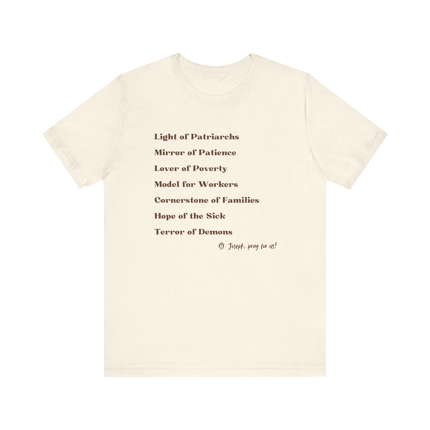 Litany of St. Joseph T-Shirt