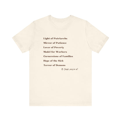 Litany of St. Joseph T-Shirt