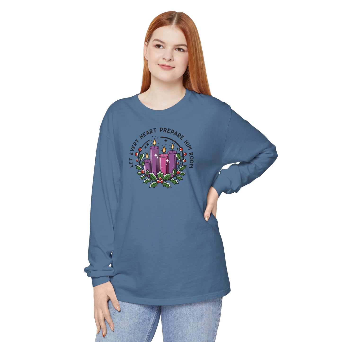 Let Every Heart Prepare Him Room Long Sleeved Tee