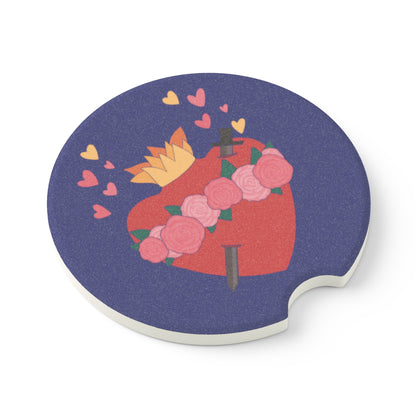 Immaculate Heart Soapstone Car Coaster