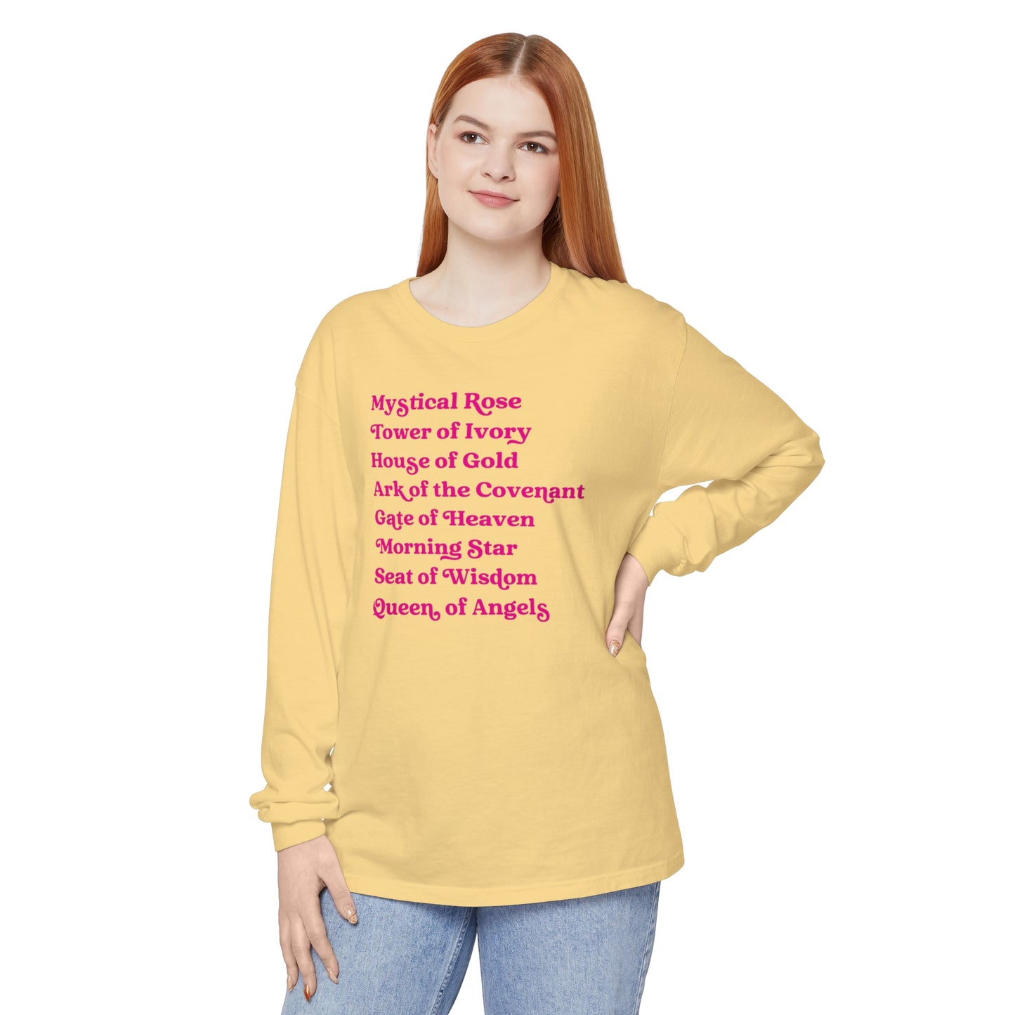 Holy Name of Mary Long Sleeved Tee