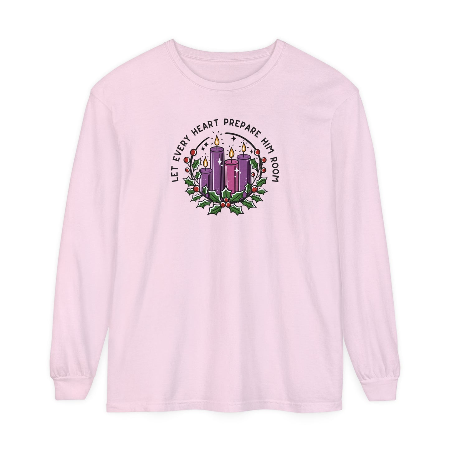 Let Every Heart Prepare Him Room Long Sleeved Tee