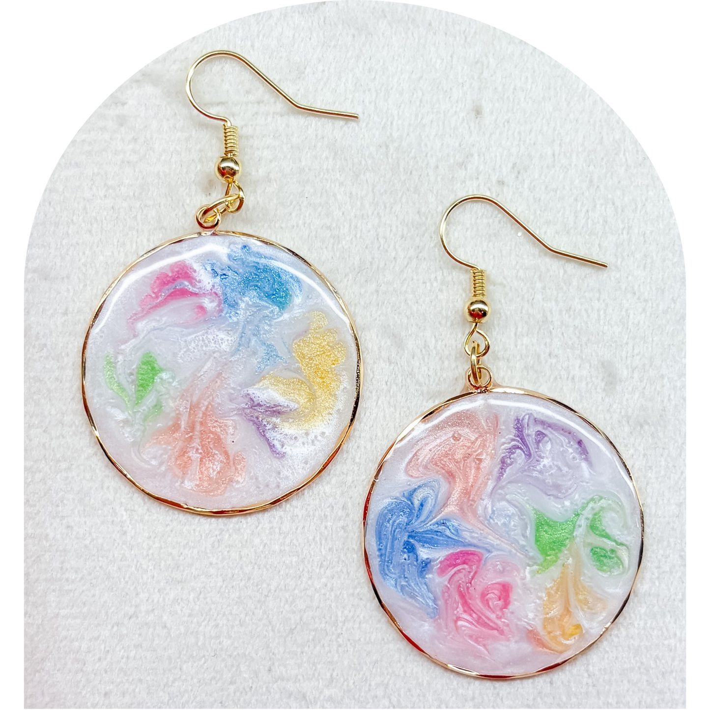 May Moonflower - Joys of Mary Large Earrings