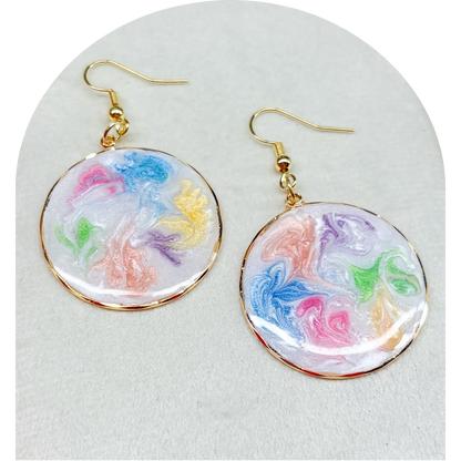 May Moonflower - Joys of Mary Large Earrings