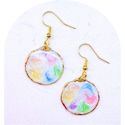 May Moonflower - Joys of Mary Small Earrings