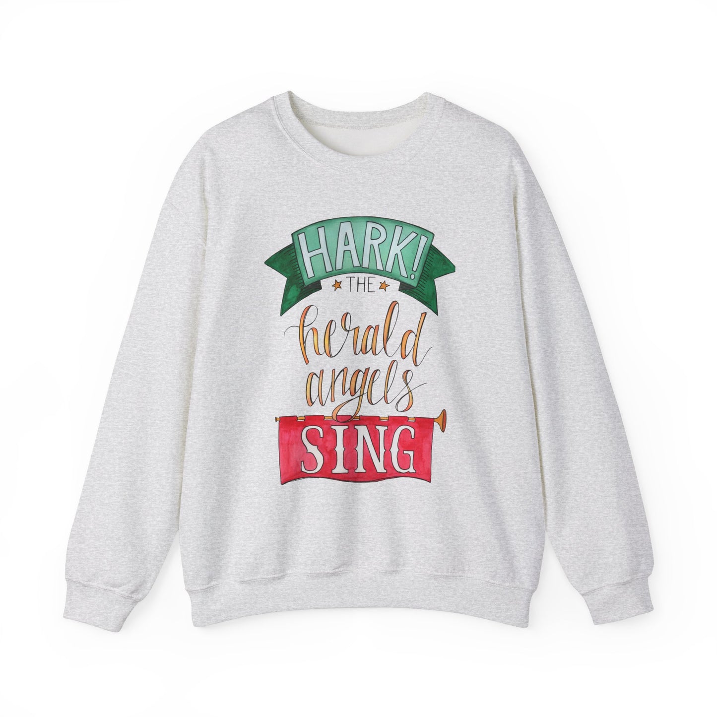 Hark the Herald Angels Sing - Unisex Heavy Blend™ Crewneck Sweatshirt