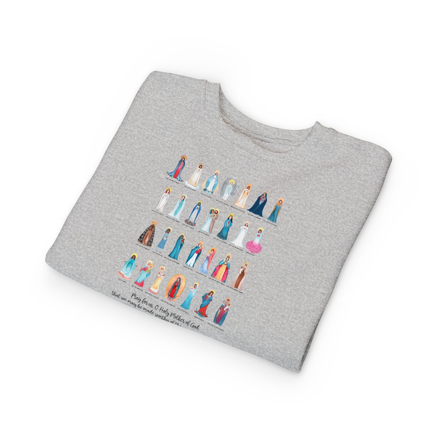 Titles of Mary Toddler Sweatshirt