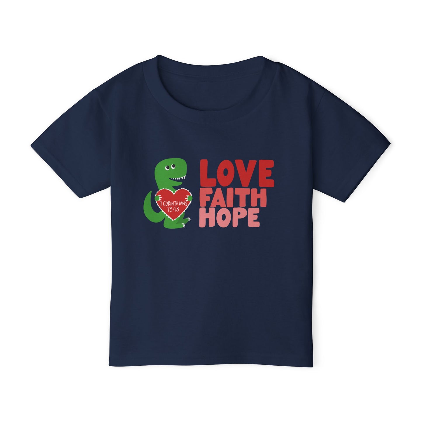 1 Corinthians Dino Toddler T-shirt