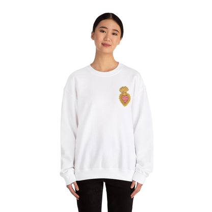 May Your Heart Dwell Always In My Heart Unisex Heavy Blend™ Crewneck Sweatshirt