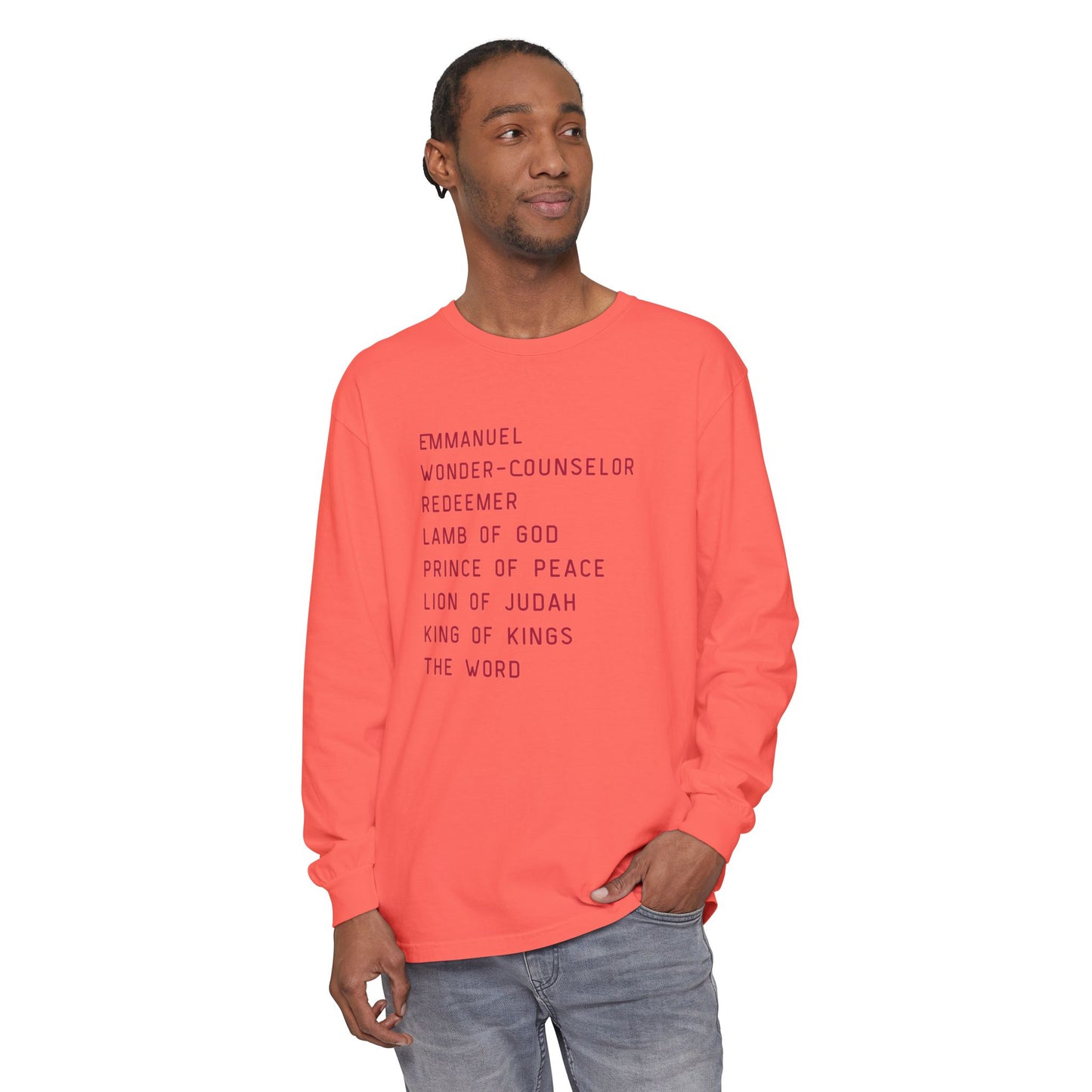 The Most Holy Name of Jesus Long Sleeved Tee