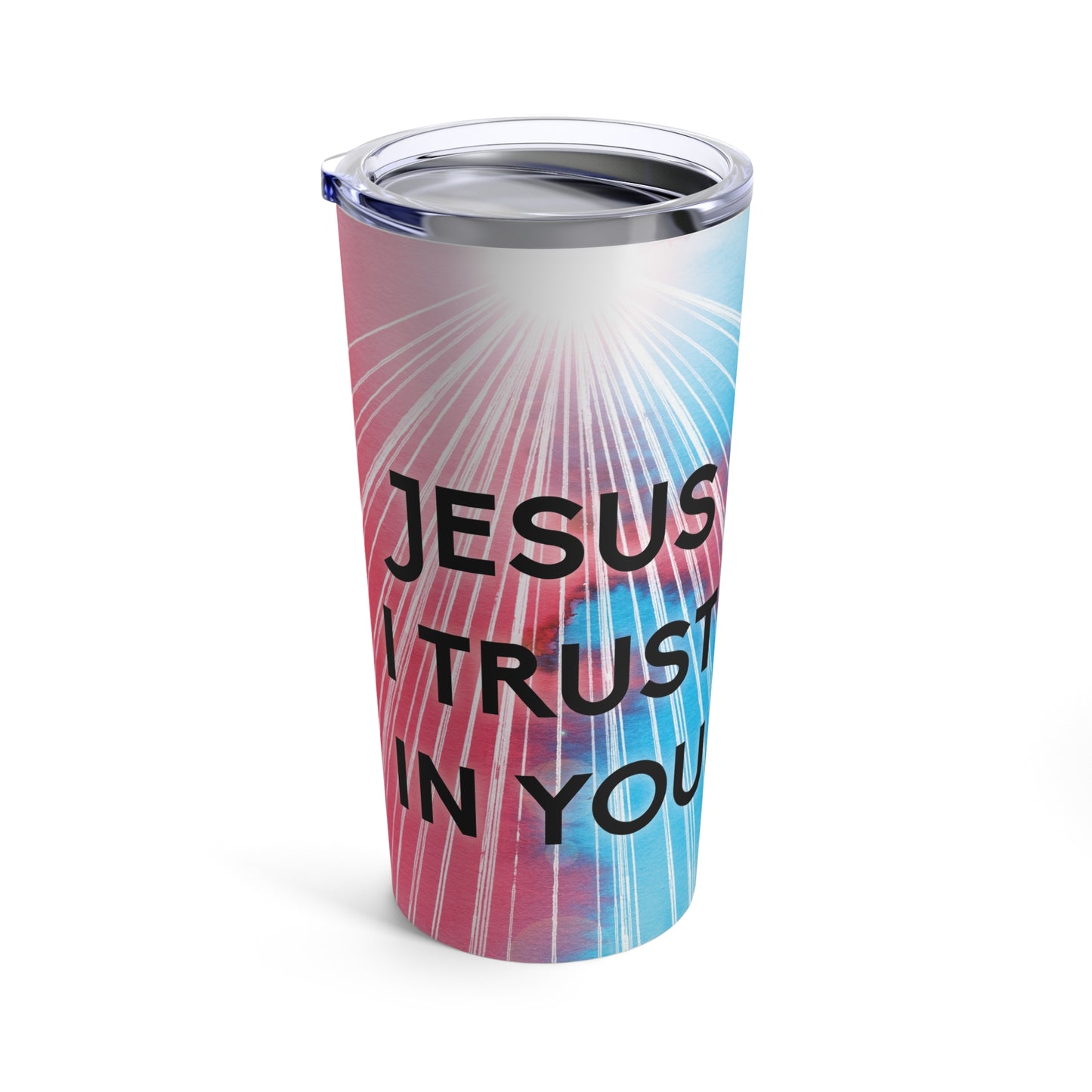 Divine Mercy Jesus I Trust In You Tumbler 20oz