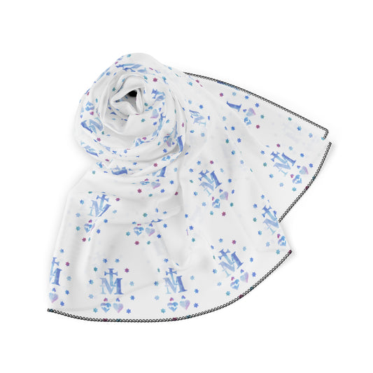 Miraculous Medal Poly Scarf