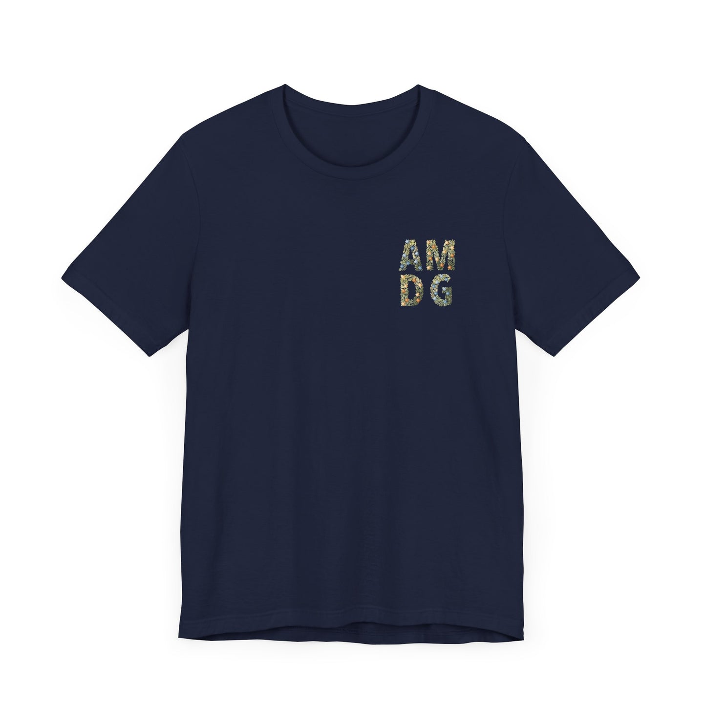 AMDG Floral T-Shirt