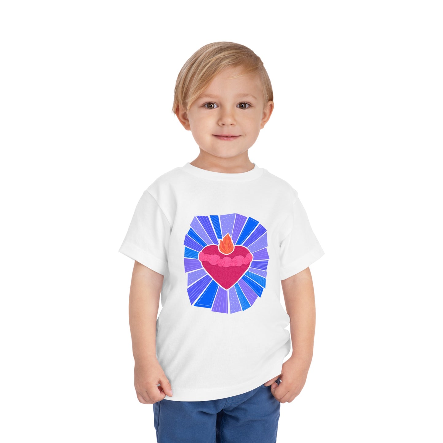 Immaculate Heart of Mary Starburst Toddler Short Sleeve Tee