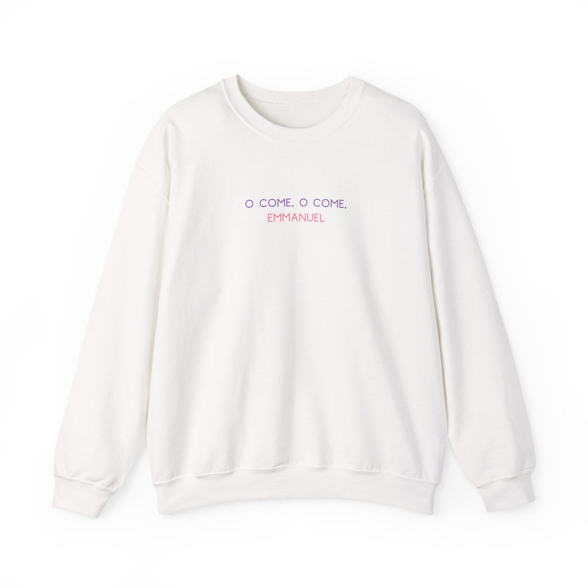 “Come, O Come Emmanuel” Advent Sweatshirt