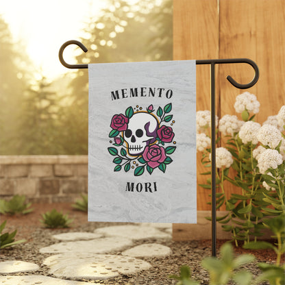 Memento Mori Garden Flag