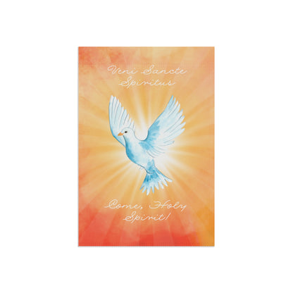 Come Holy Spirit Garden Flag