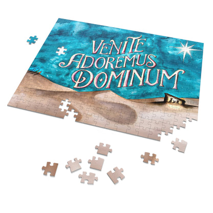 Venite Adoremus Dominum Jigsaw Puzzle with Tin