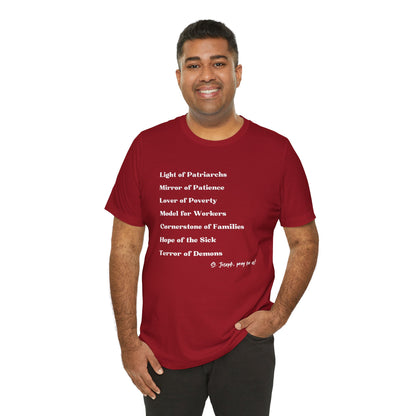 Litany of St. Joseph T-Shirt