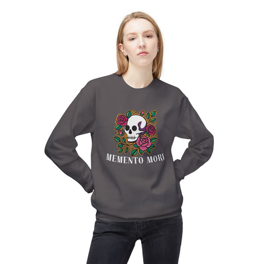 Memento Mori Fleece Crewneck Sweatshirt